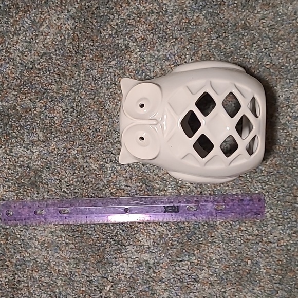 Owl tea light holder - Picture 1 of 3